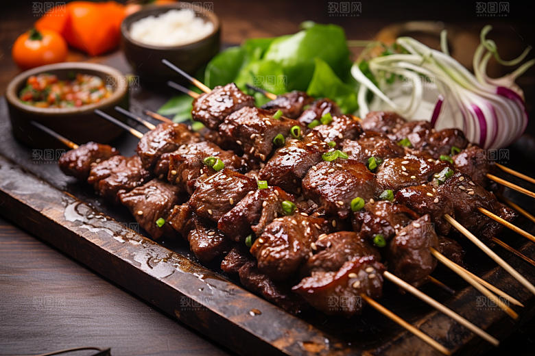 BBQ烧烤广告聚会摄影图