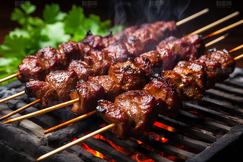 BBQ烧烤美食高清摄影图