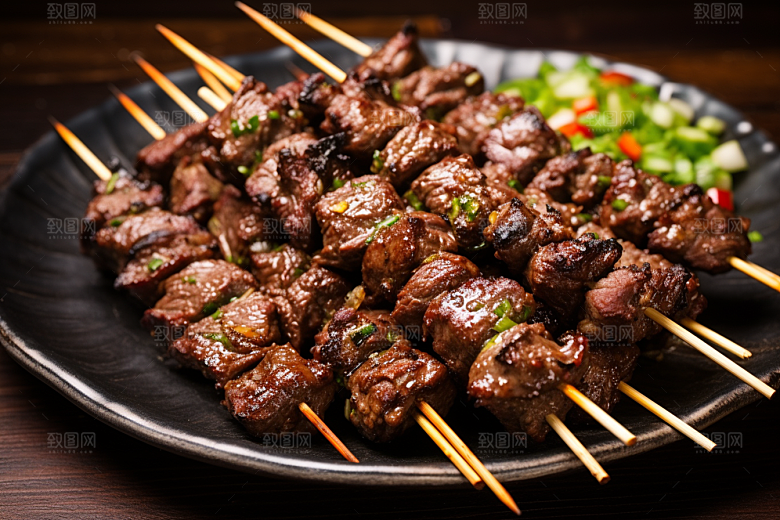 BBQ烧烤广告美食摄影图