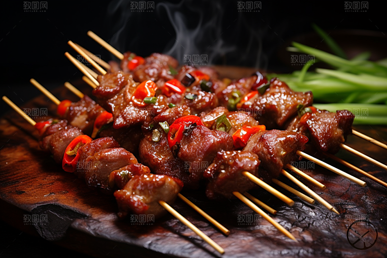 BBQ烧烤火辣高清摄影图