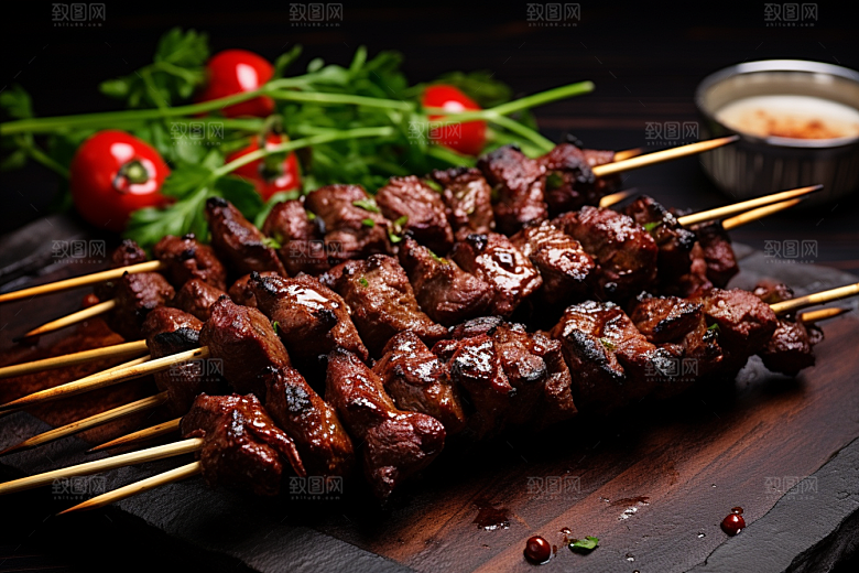 BBQ烧烤高清聚餐摄影图