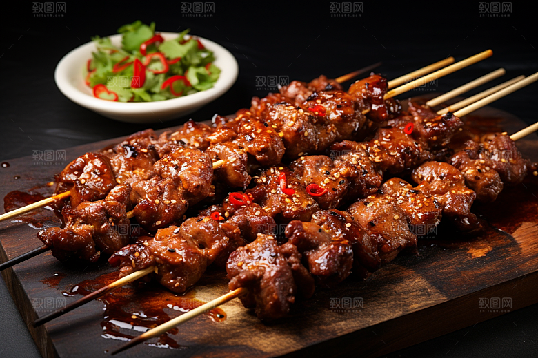 BBQ烧烤美食高清摄影图