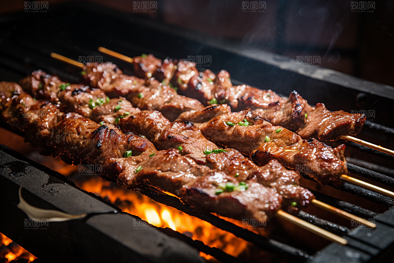 BBQ烧烤广告聚会摄影图