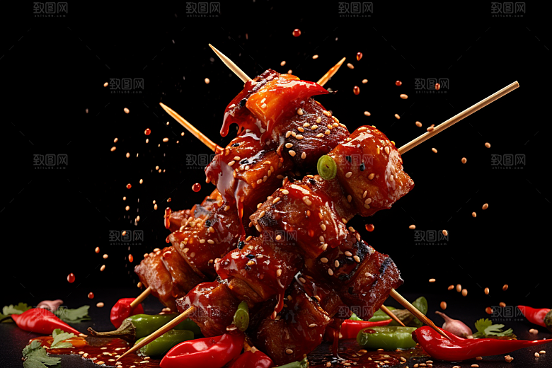BBQ烧烤高清广告摄影图