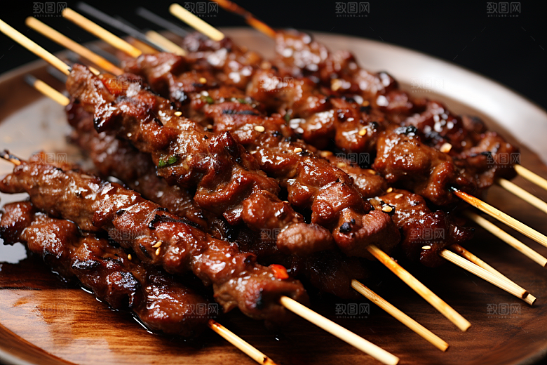 BBQ烧烤美食广告摄影图
