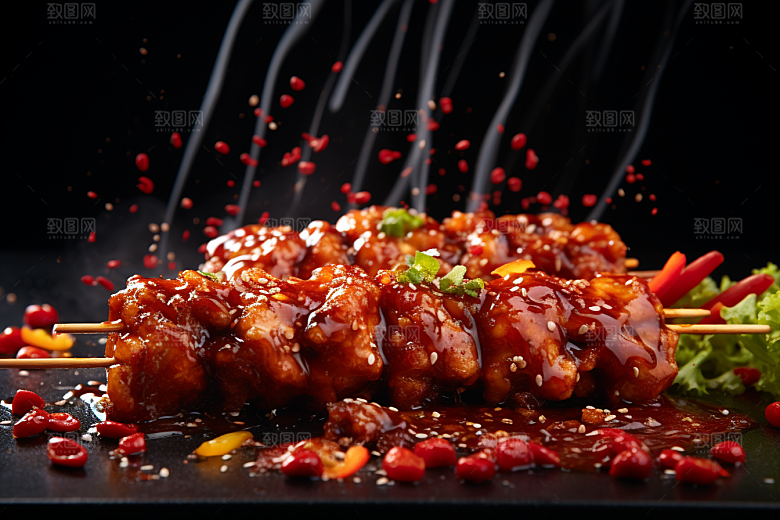 BBQ烧烤聚会广告摄影图