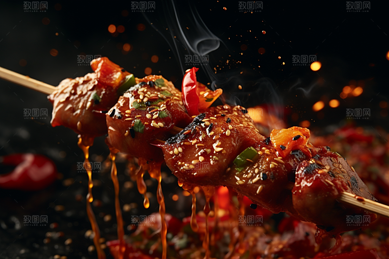 BBQ烧烤高清广告摄影图