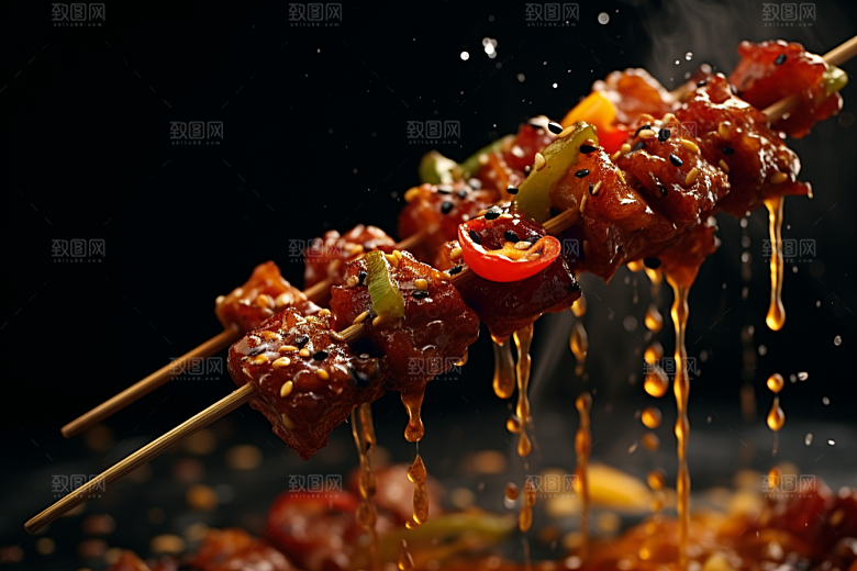BBQ烧烤美味高清摄影图