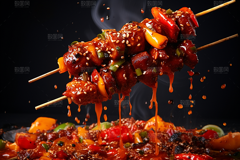 BBQ烧烤高清美味摄影图