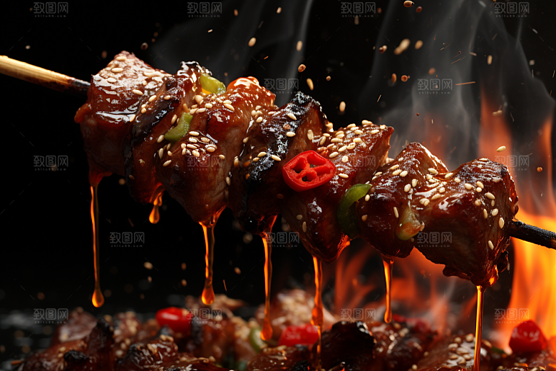 BBQ烧烤高清广告摄影图