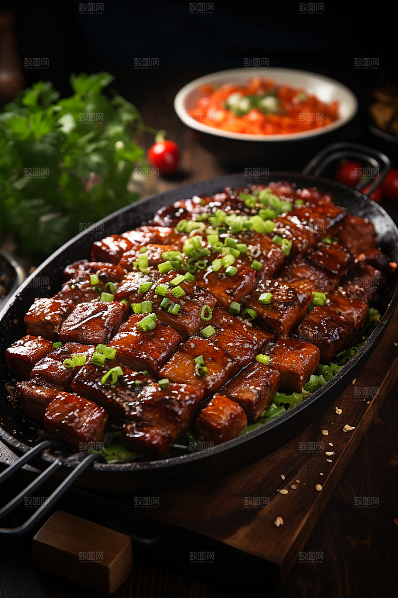 BBQ烧烤肉类聚会摄影图