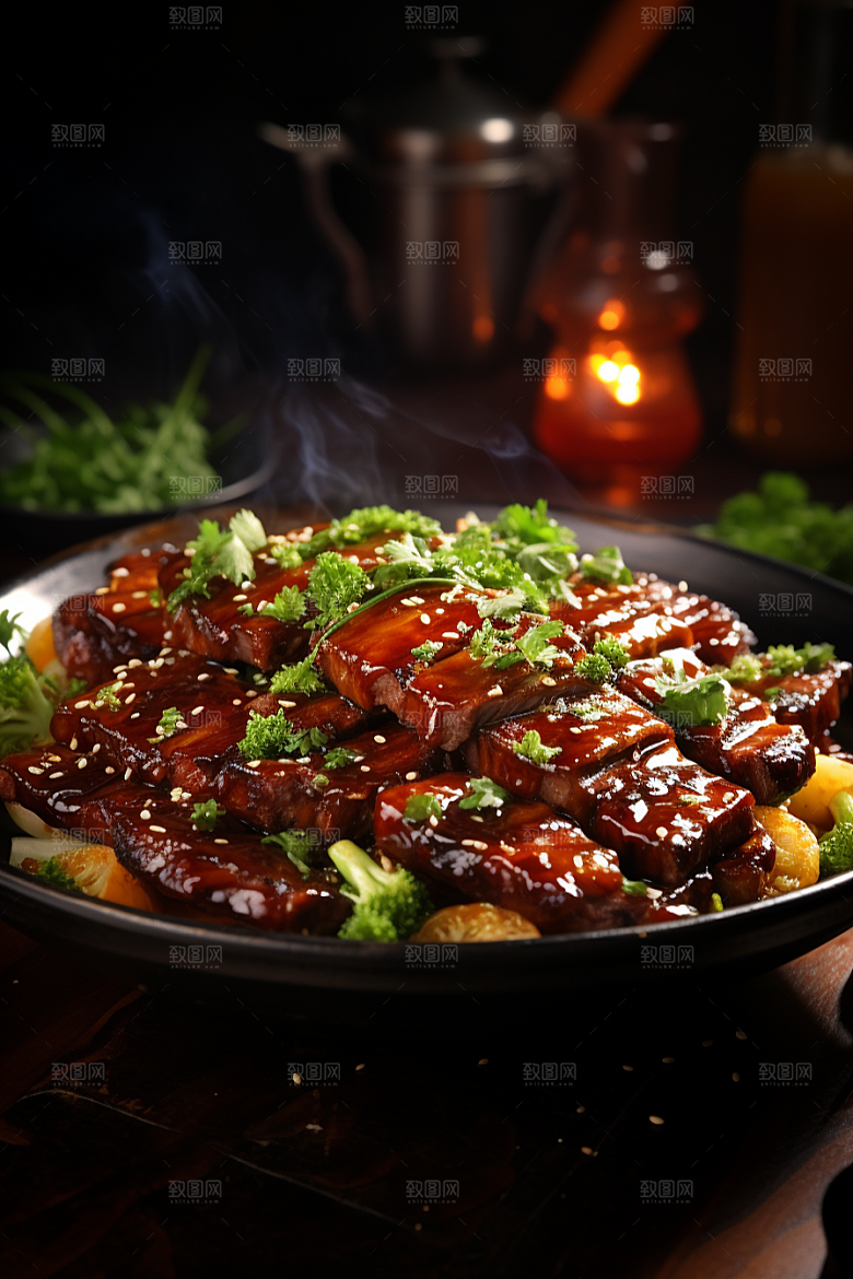 BBQ烧烤火辣高清摄影图