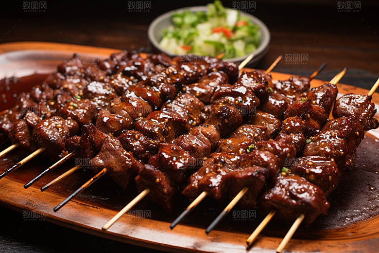 BBQ烧烤高清肉食摄影图