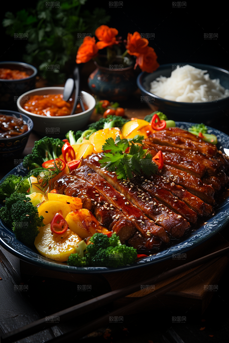 BBQ烧烤聚会高清摄影图