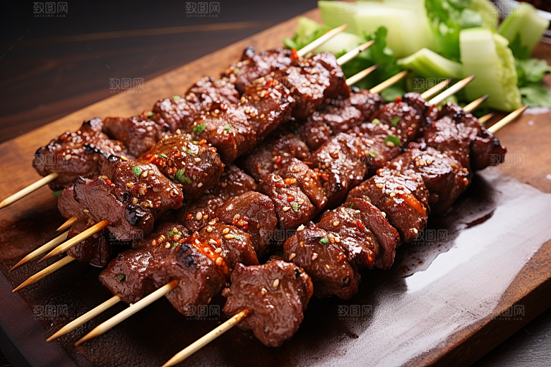 BBQ烧烤高清肉食摄影图
