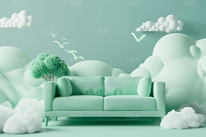 电商家居产品家具背景图