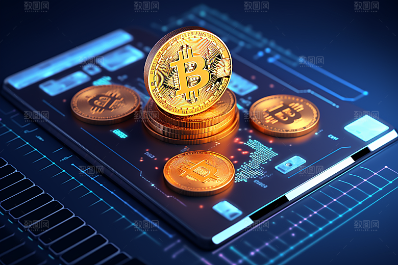 金融理财投资高清C4D模型