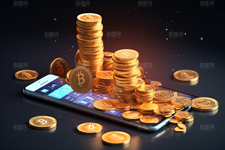 金融理财证券3DC4D模型