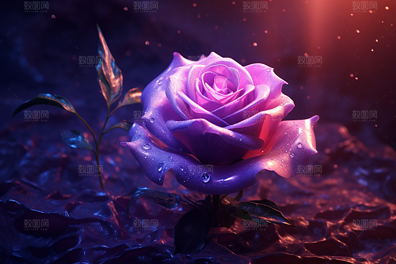 CG玫瑰高清视觉艺术素材