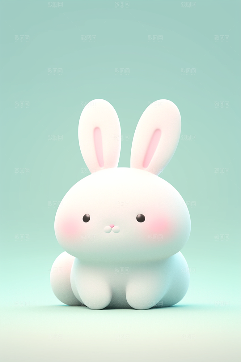 CG小兔子IP治愈素材