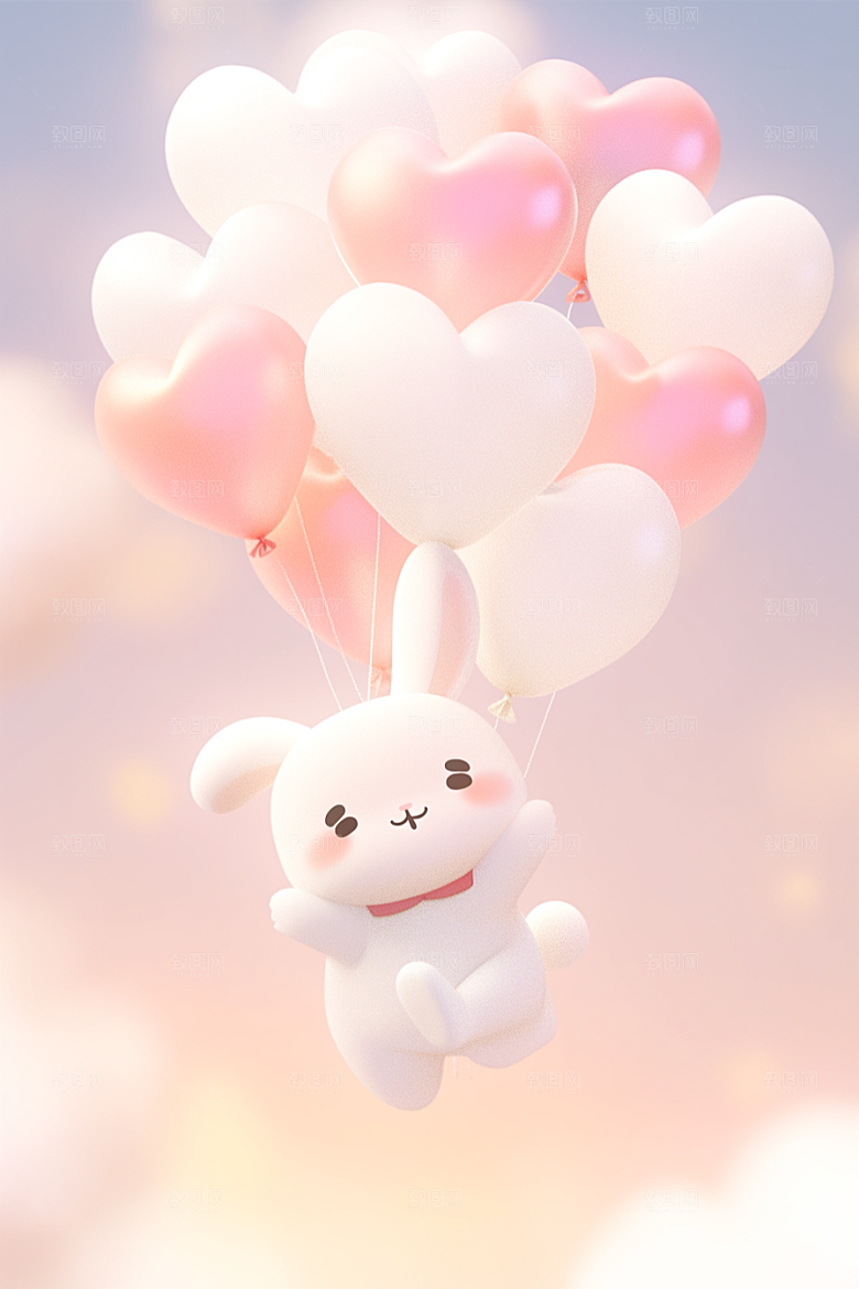 CG小兔子小动物3D模型