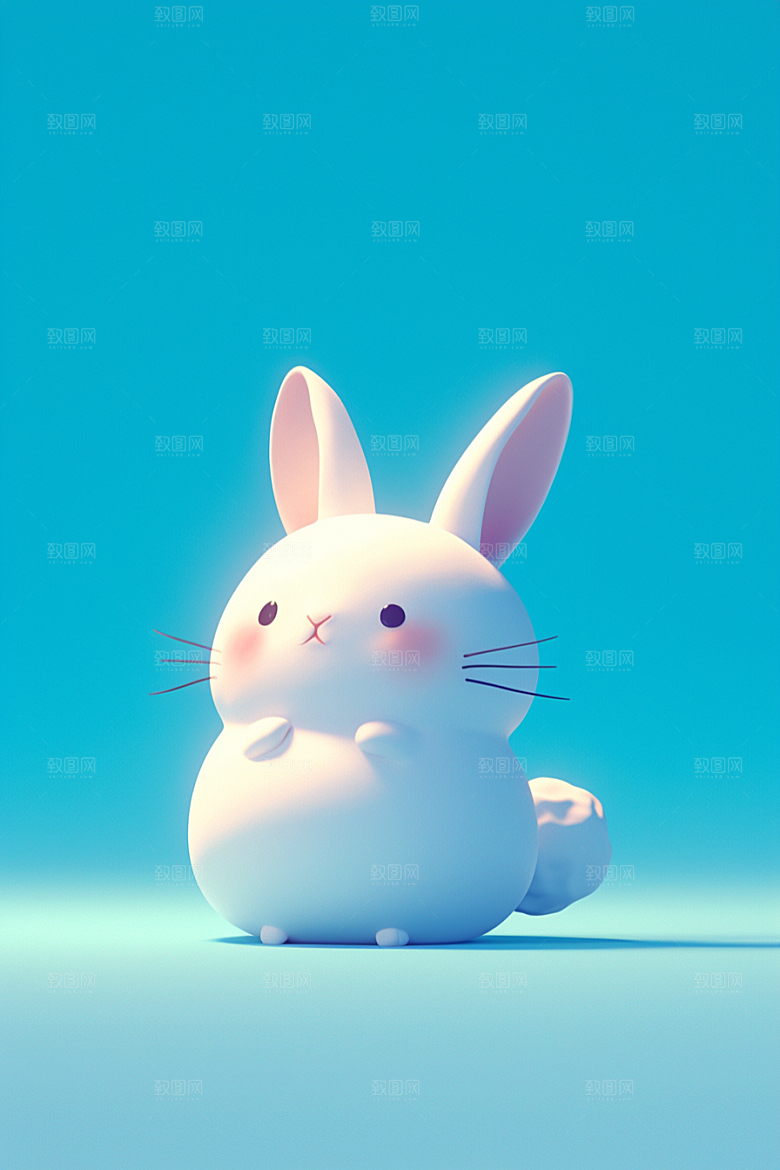 CG小兔子3DIP模型