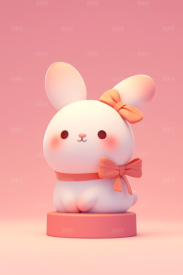 CG小兔子IPC4D模型