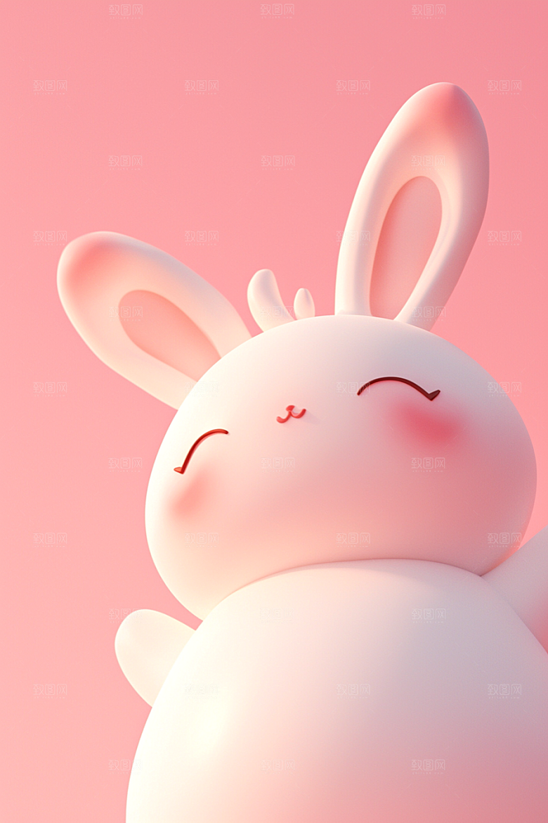 CG小兔子小动物3D模型
