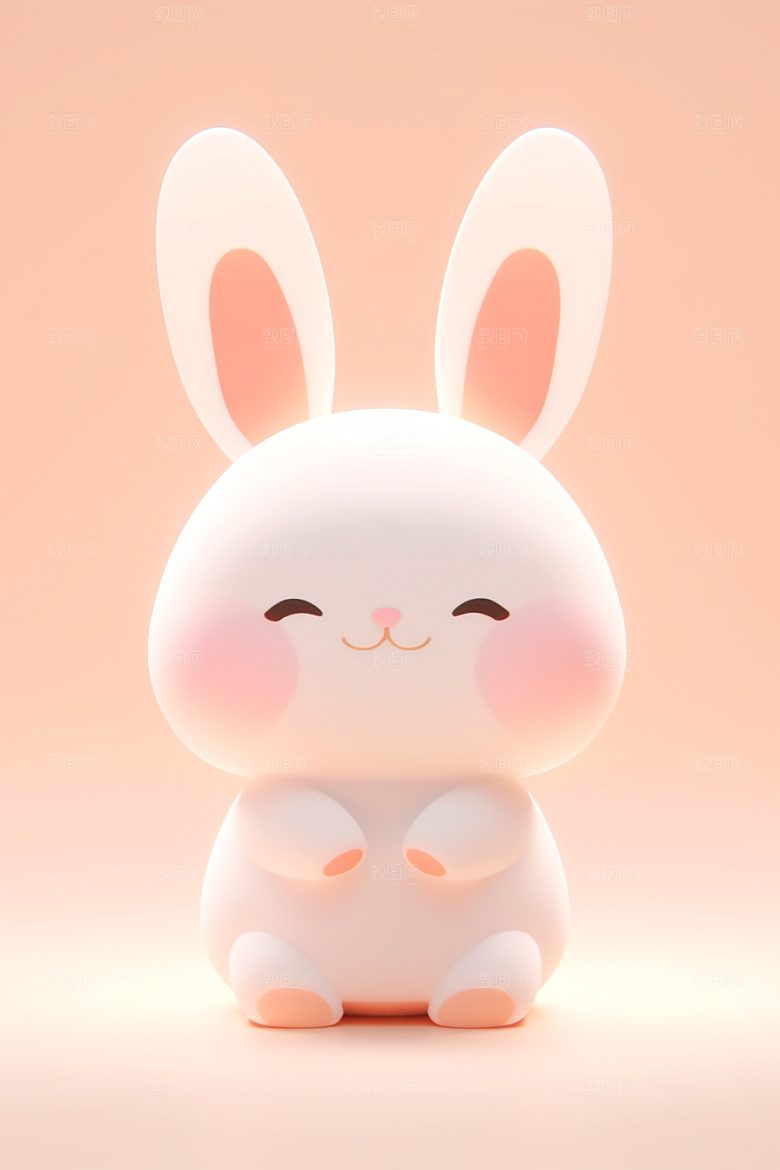 CG小兔子小动物3D模型