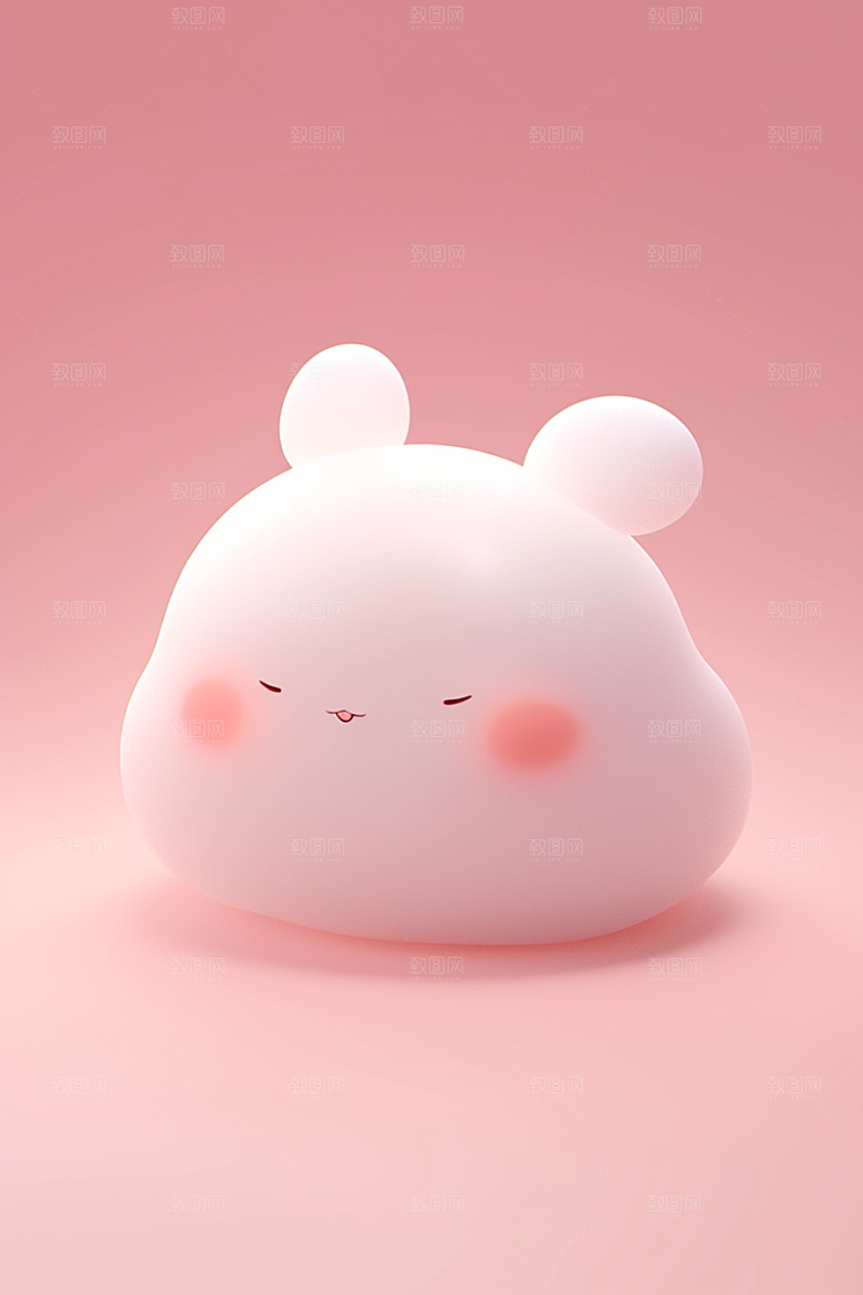 CG小兔子IP3D模型