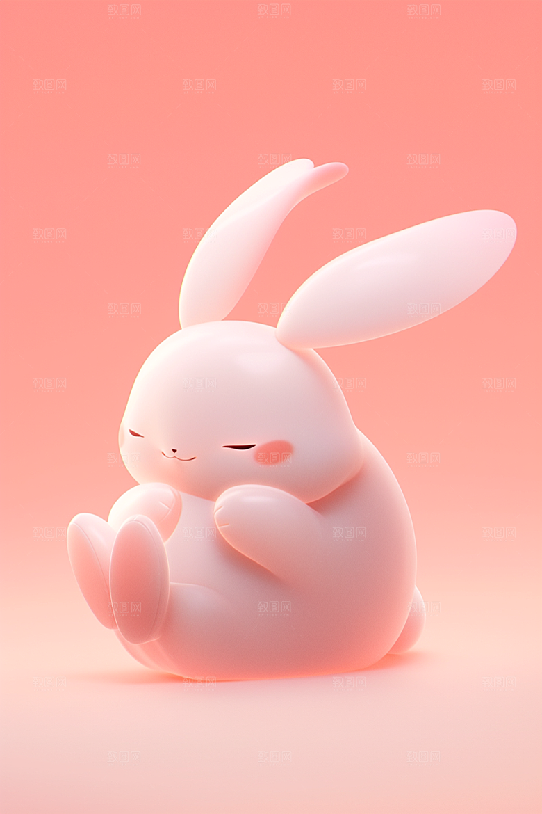 CG小兔子3DIP模型