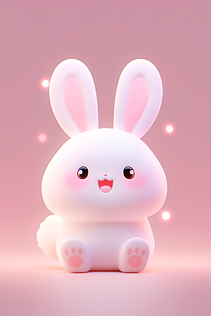 CG小兔子小动物3D模型