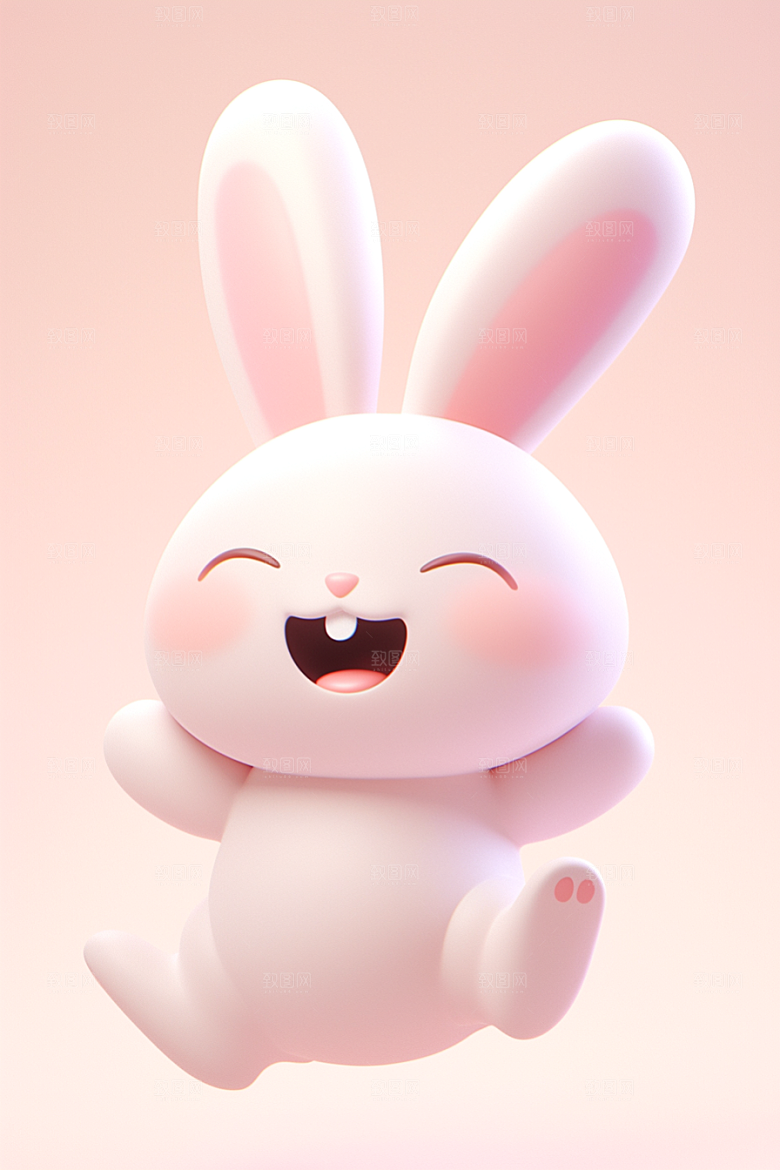 CG小兔子小动物3D模型