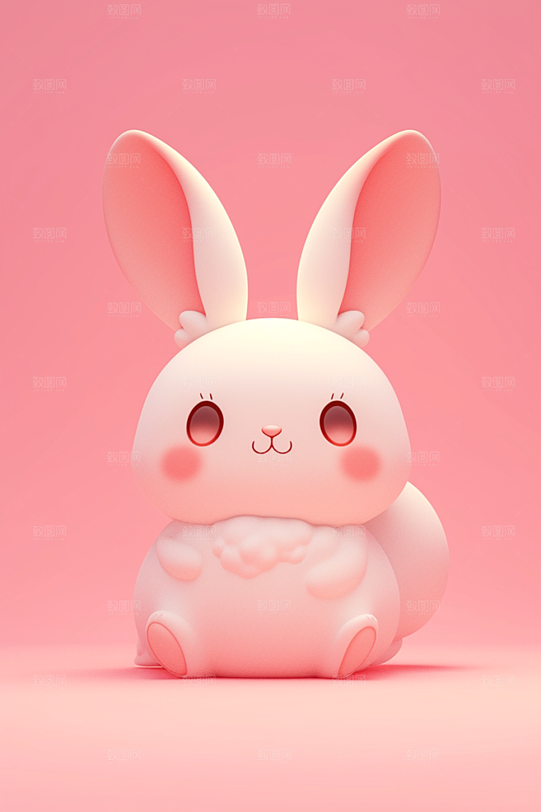 CG小兔子IPC4D模型
