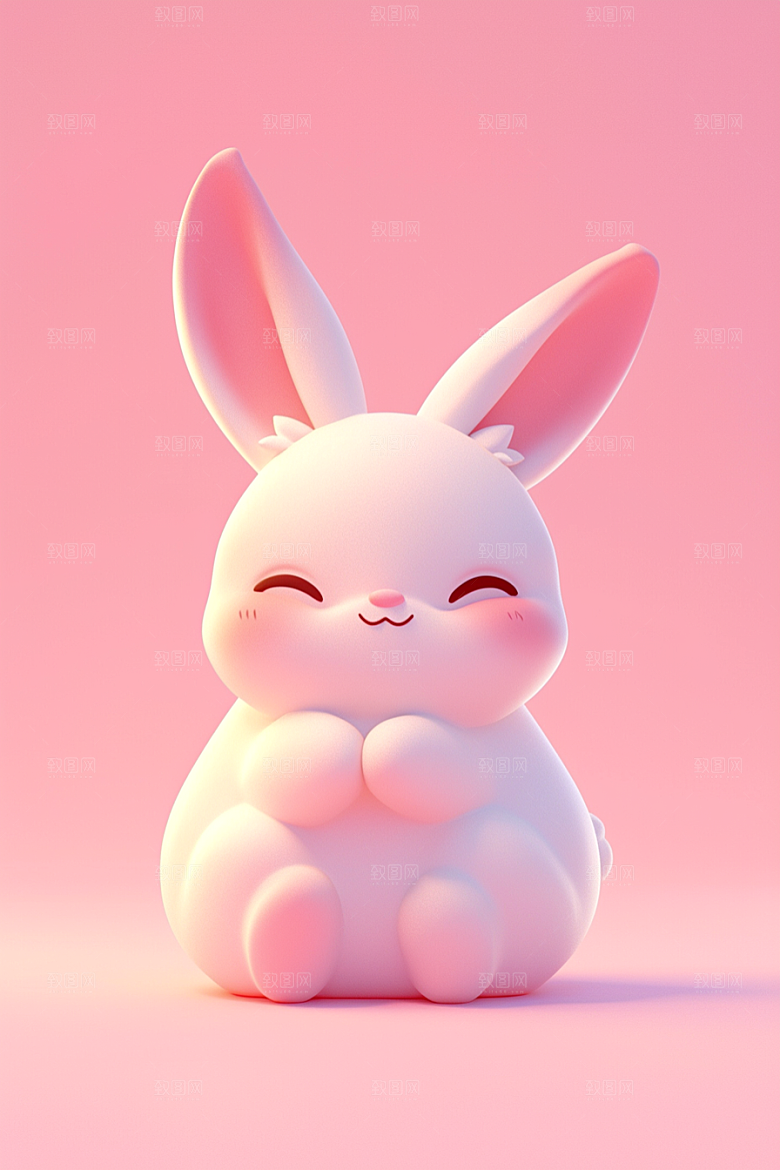 CG小兔子3DIP模型