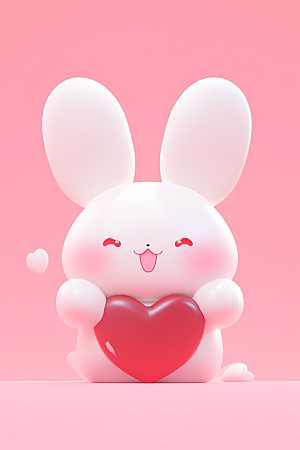 CG小兔子小动物3D模型
