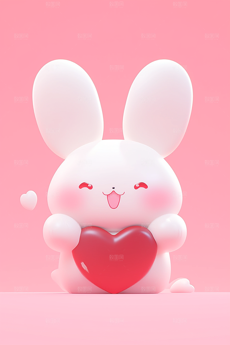 CG小兔子小动物3D模型