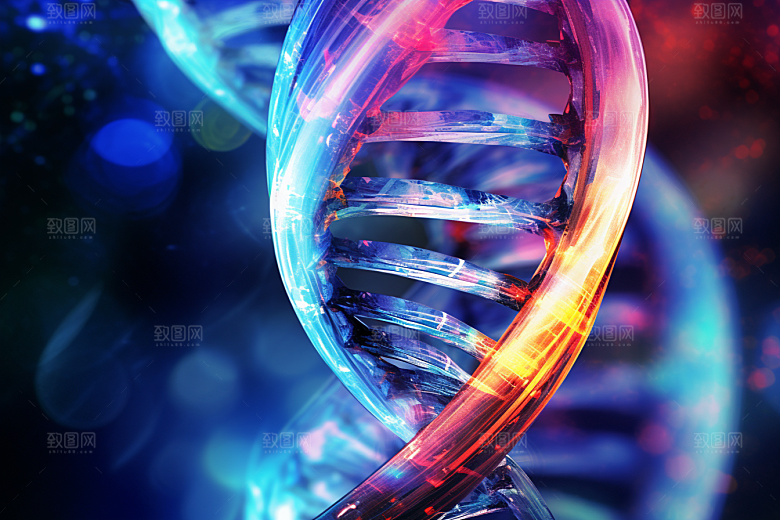 DNA螺旋结构医疗高清效果图