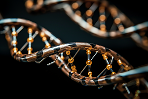 DNA螺旋结构生物医疗效果图