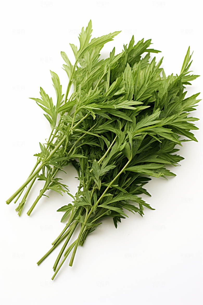 艾草美食蒿草摄影图