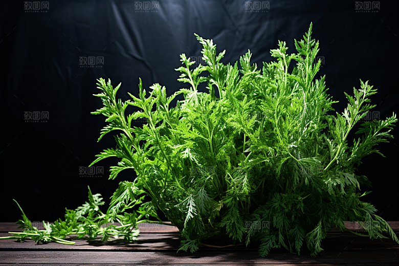 艾草高清美食摄影图