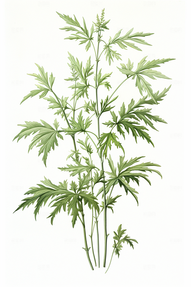 艾草青团高清摄影图