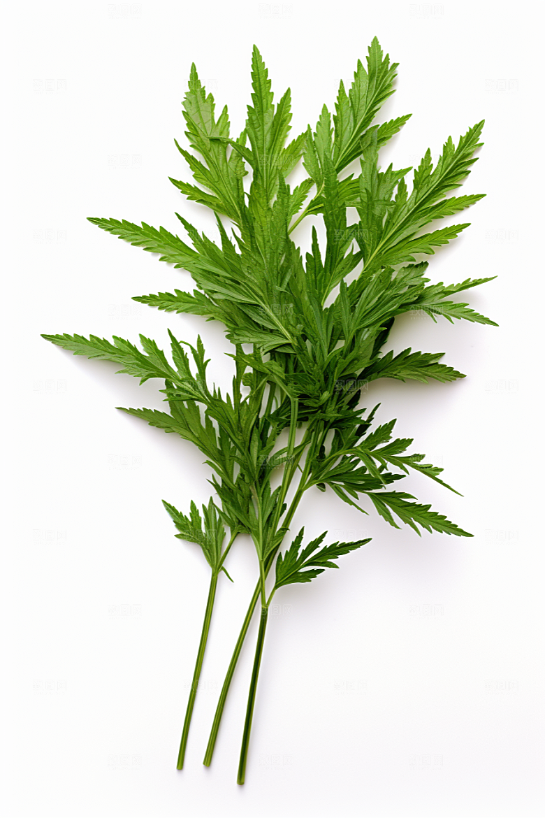 艾草中式糕点美食摄影图