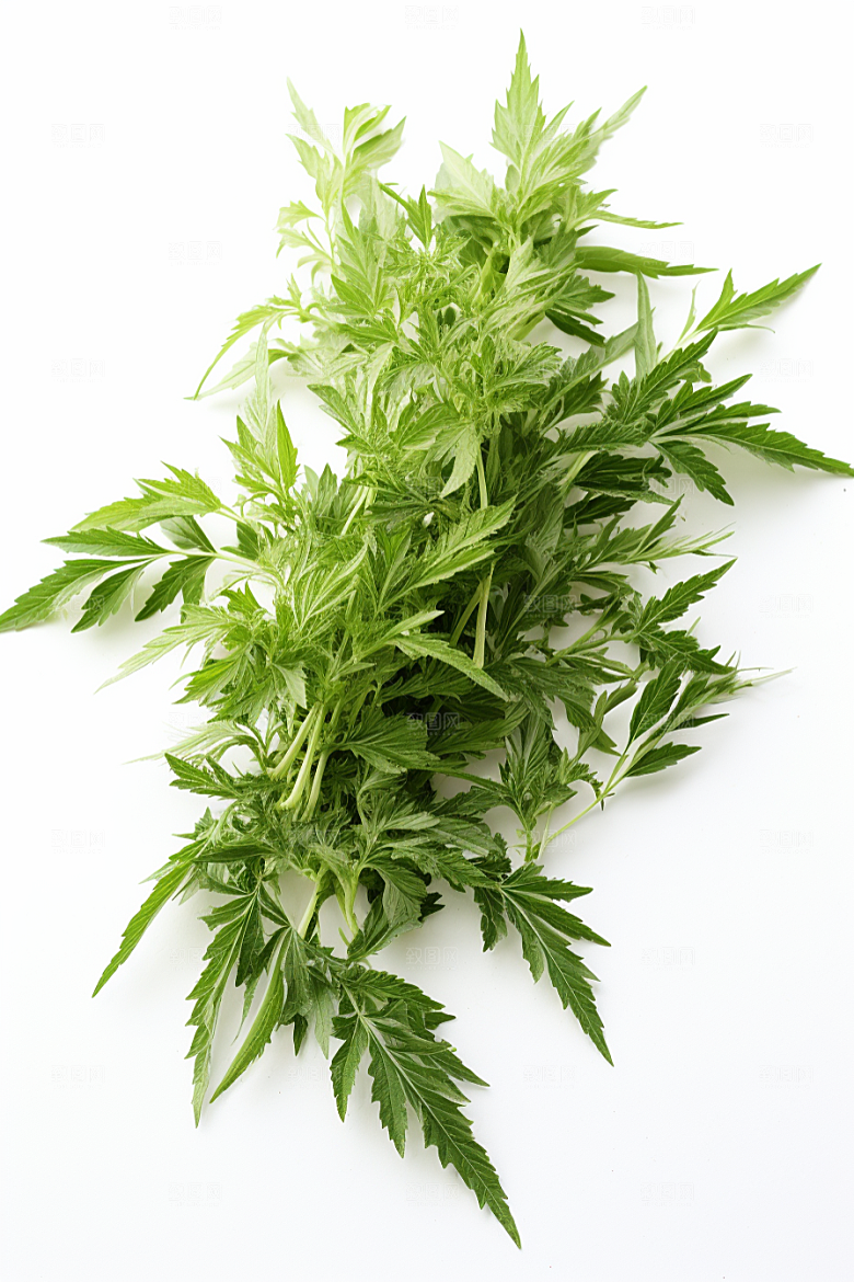 艾草中式糕点青团摄影图