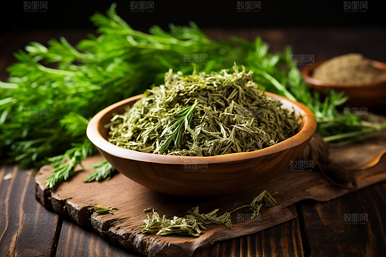 艾草清明美食摄影图