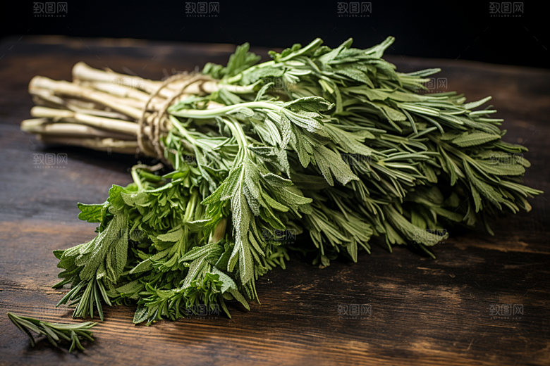 艾草美食糯米团摄影图