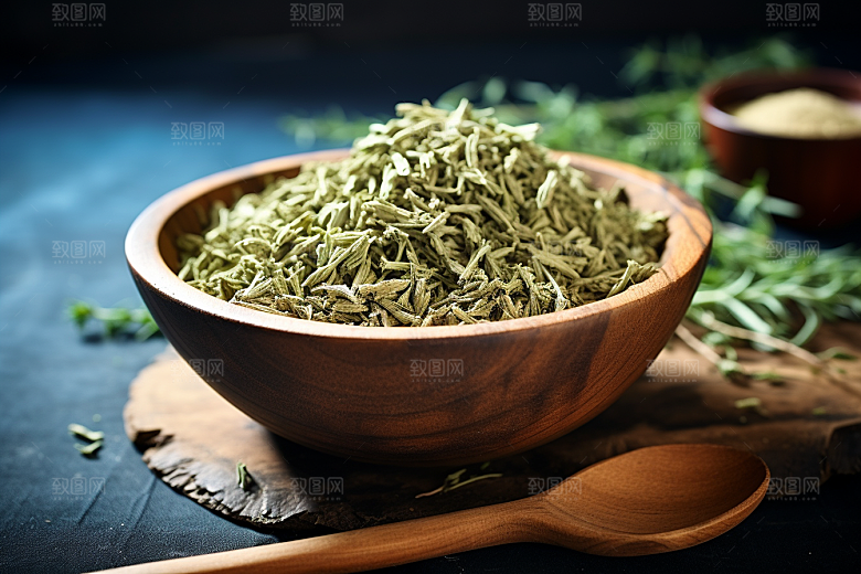 艾草艾叶传统文化摄影图