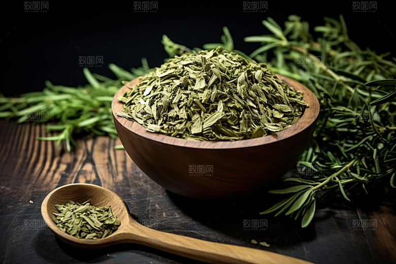 艾草传统文化糯米团摄影图