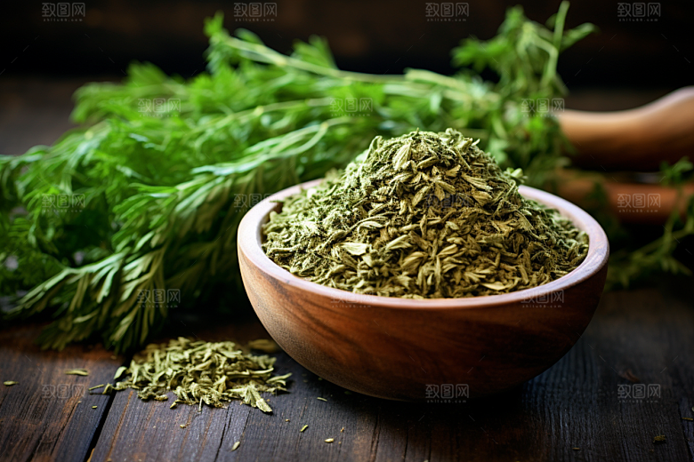 艾草糯叽叽高清摄影图