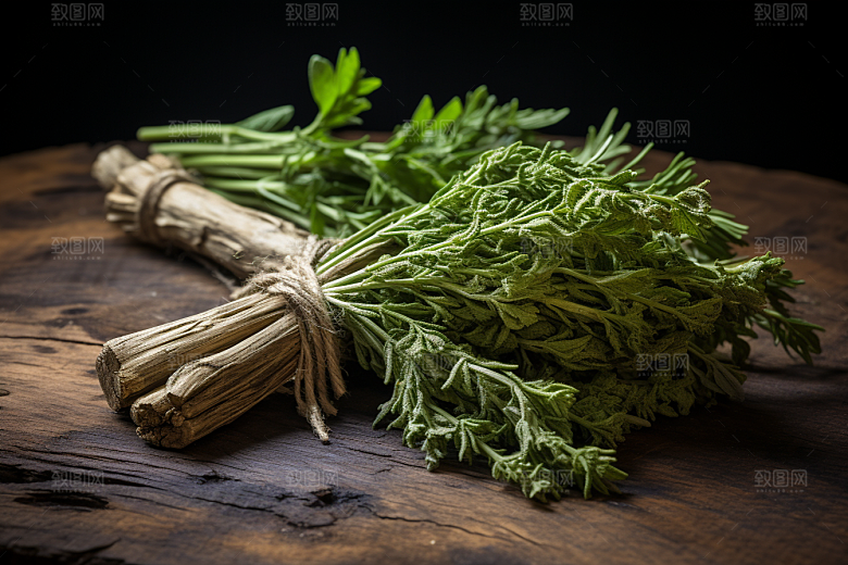 艾草传统文化高清摄影图